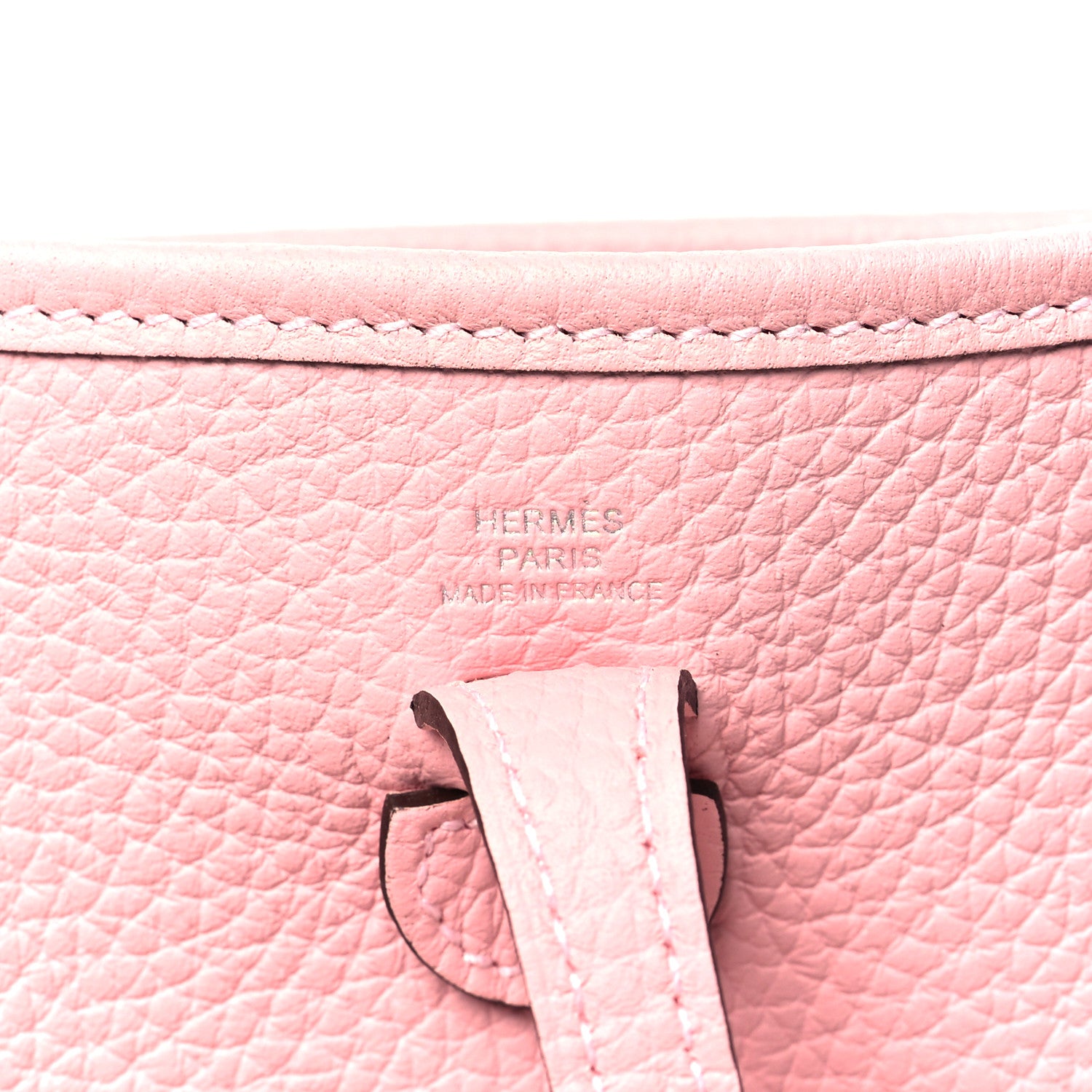 Hermes Taurillon Clemence Evelyne TPM Rose Sakura 6 of 11