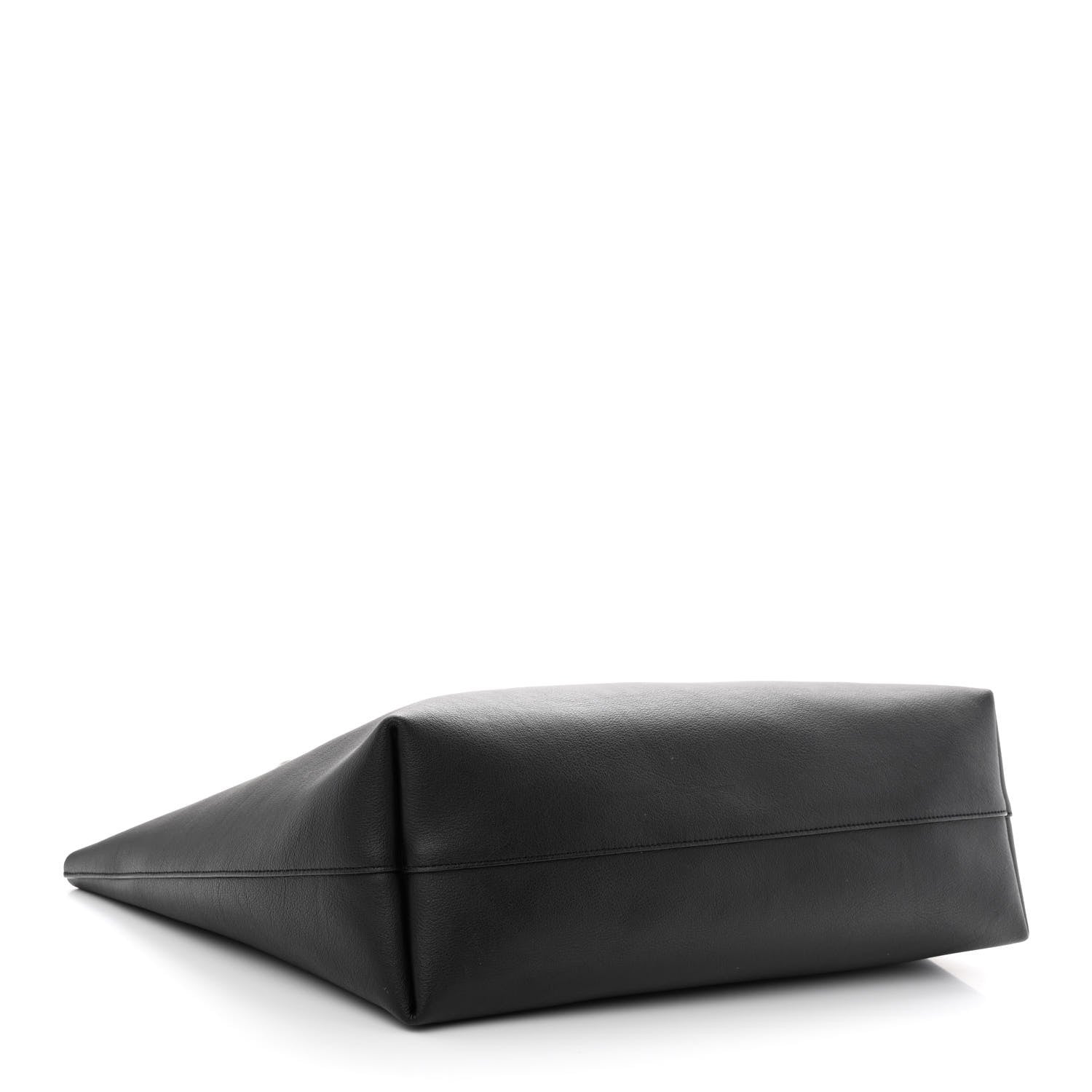 Saint Laurent Calfskin Large Shopping Tote Black 4 of 18