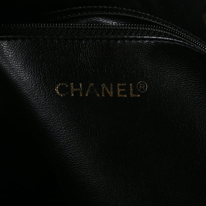 Chanel Lambskin Quilted Shoulder Bag Black 6 of 9