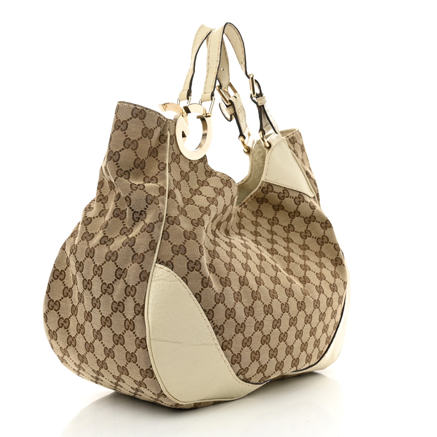 Gucci Monogram Charlotte Tote Off White 3 of 13