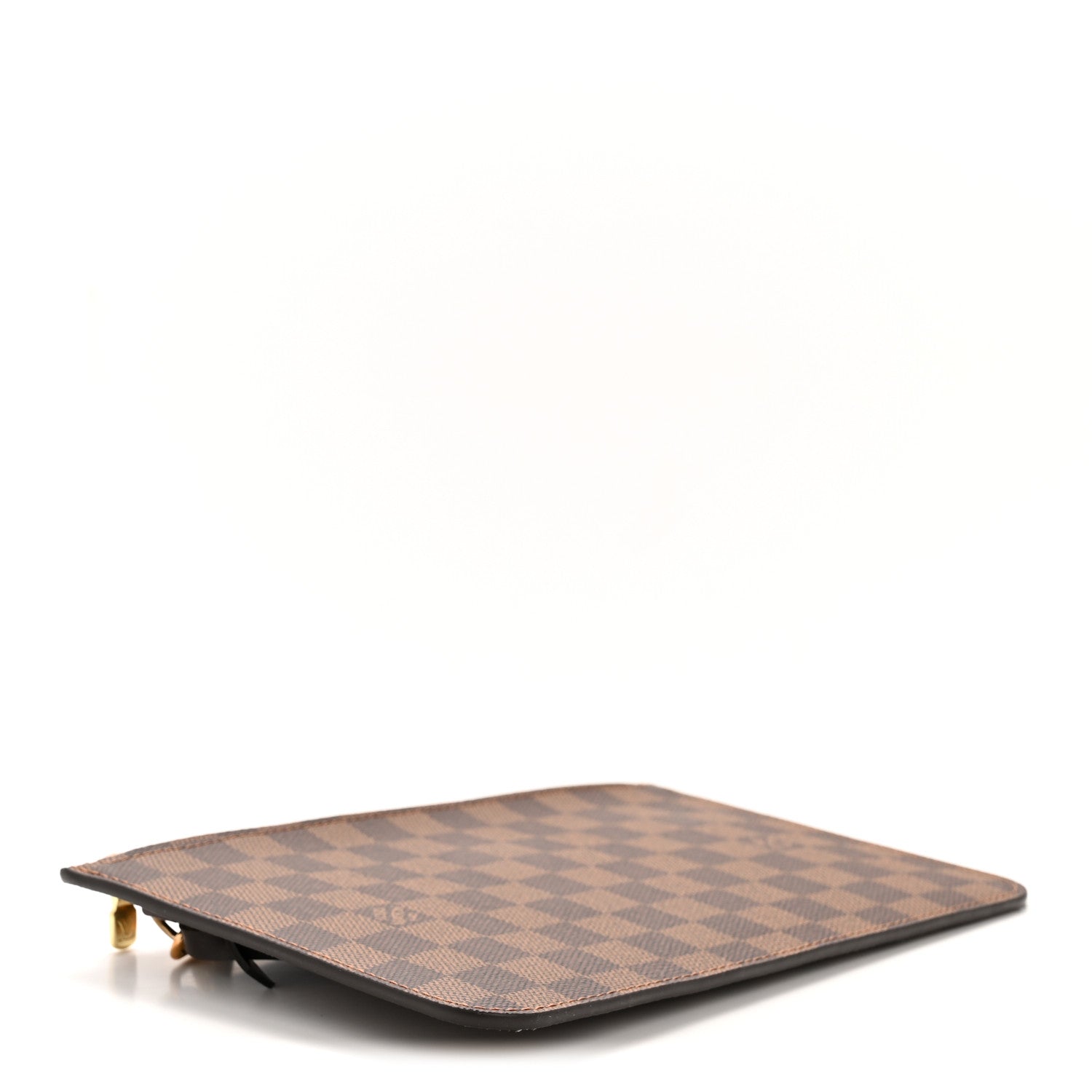 Louis Vuitton Damier Ebene Neverfull MM GM Pochette Rose Ballerine 4 of 9