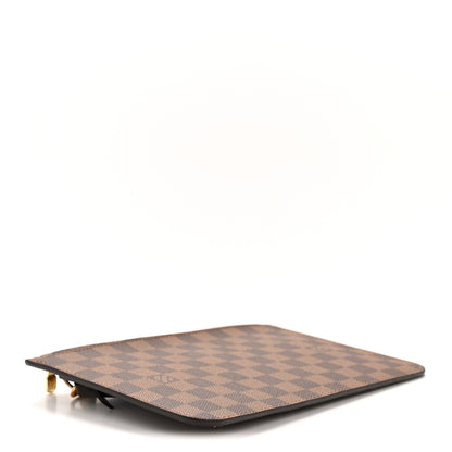 Louis Vuitton Damier Ebene Neverfull MM GM Pochette Rose Ballerine 4 of 9