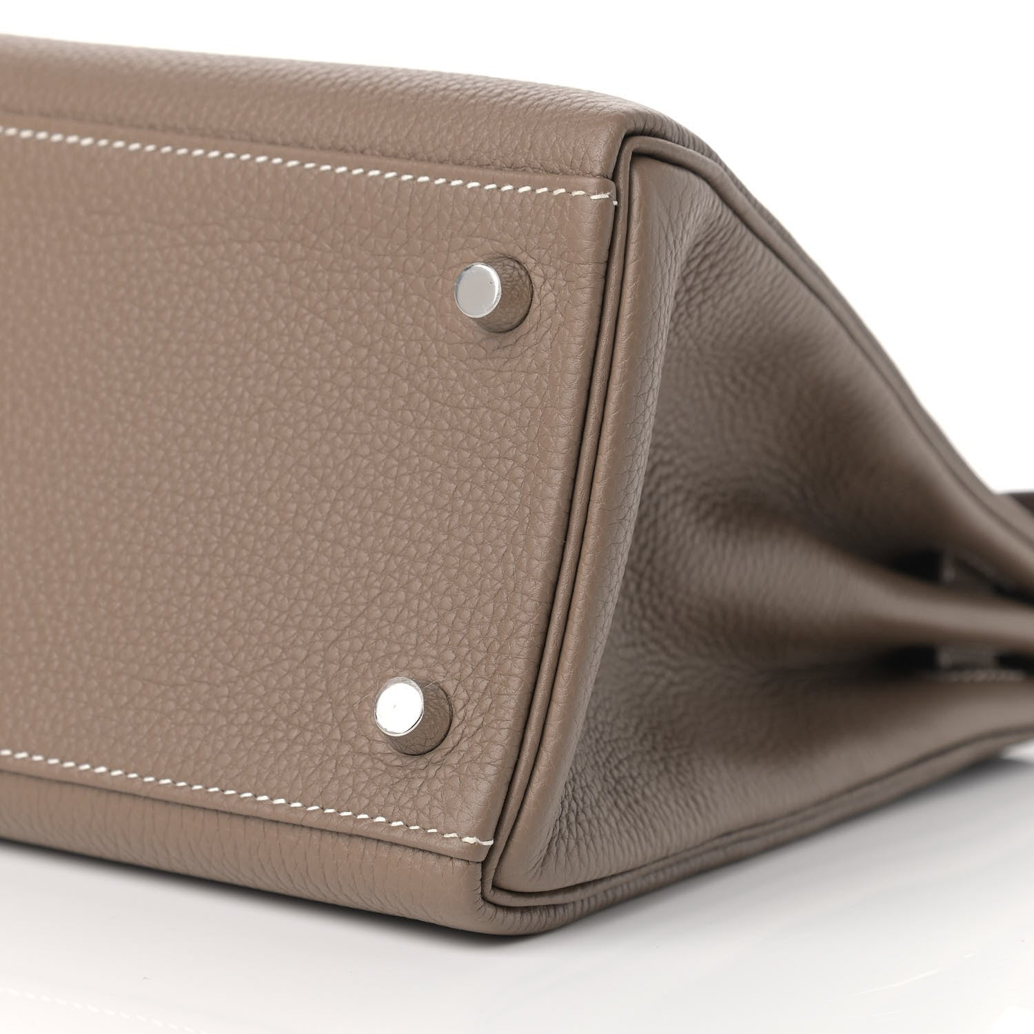 Hermes Togo Kelly Retourne 28 Etoupe 10 of 11