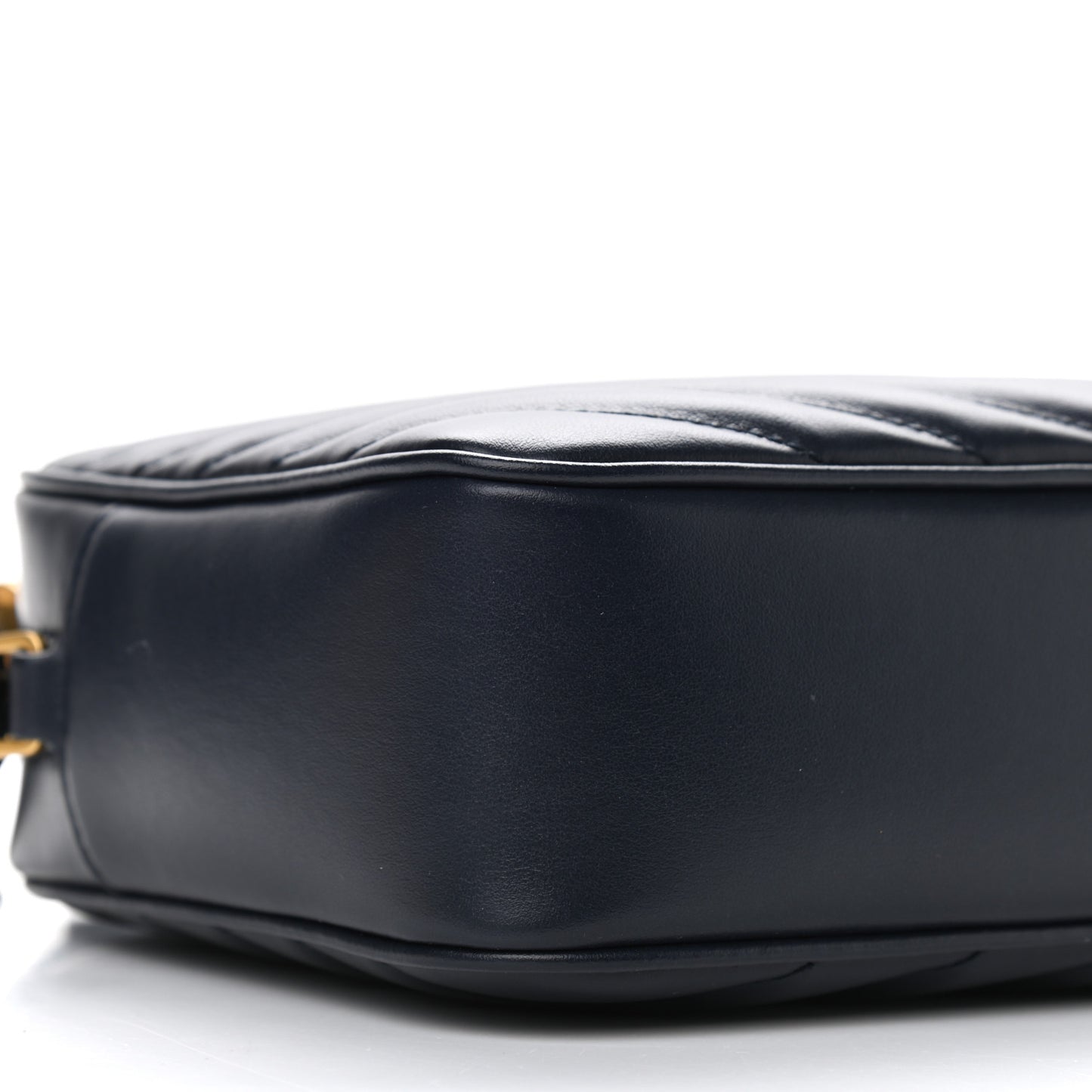 Calfskin Matelasse Monogram Lou Camera Bag Navy
