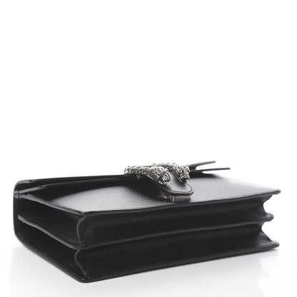 Gucci Pebbled Calfskin Small Dionysus Shoulder Bag Black 3 of 7