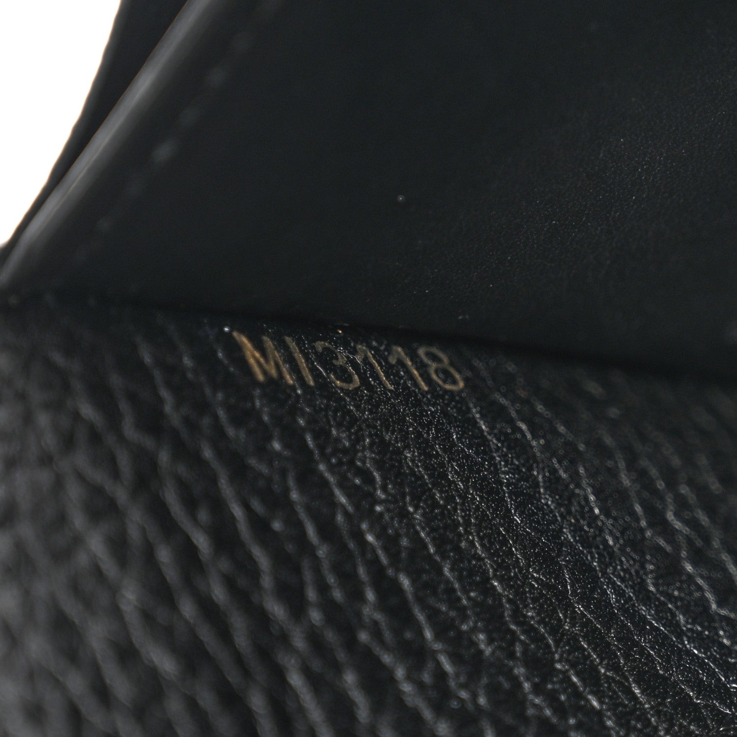 Louis Vuitton Taurillon Studded Sol Capucines Wallet Black 4 of 6