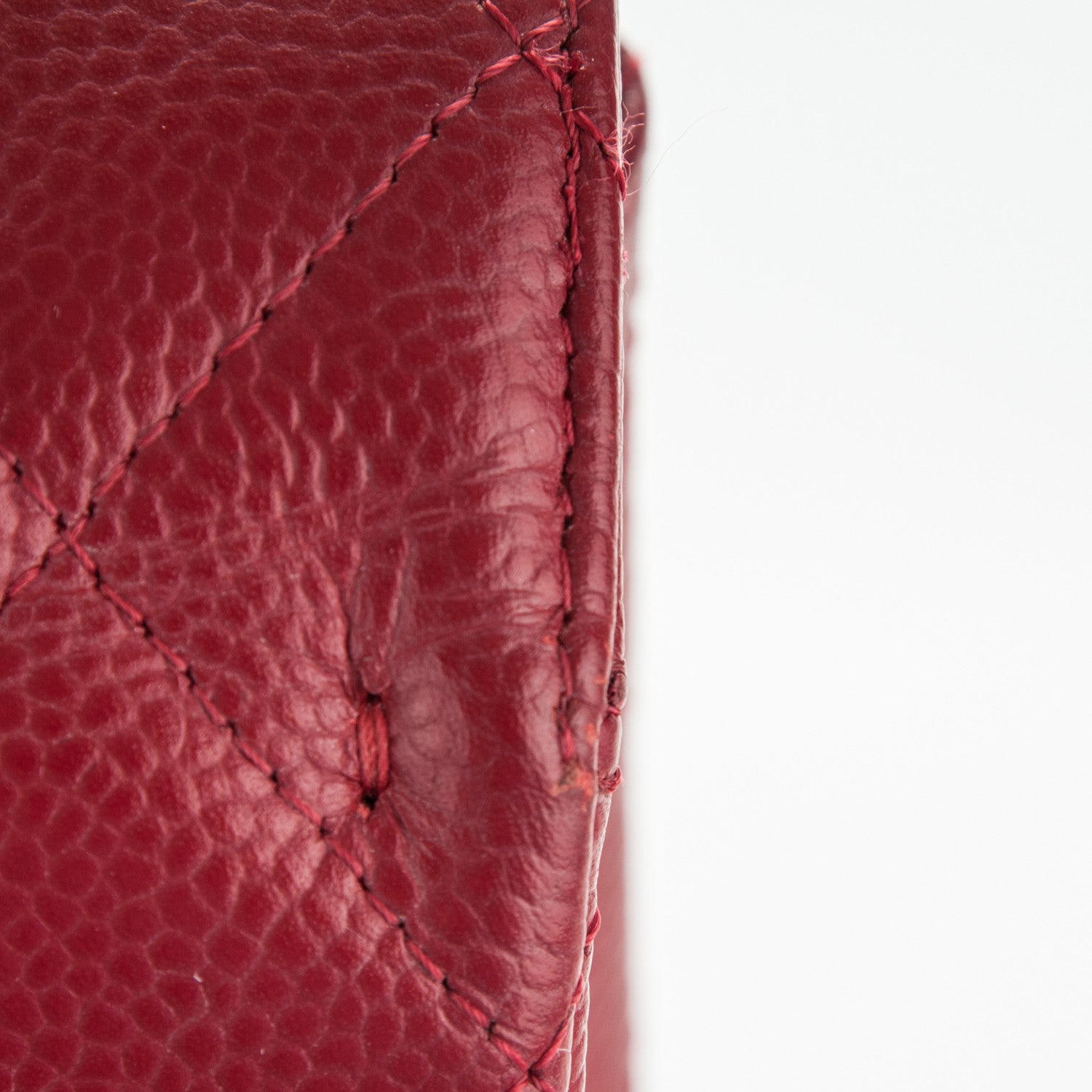 Chanel Caviar Quilted Maxi Single Flap Red 9 of 9