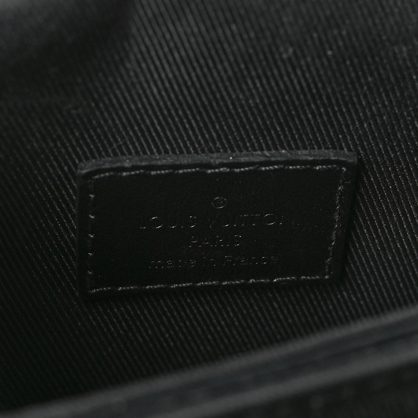 Monogram Eclipse S Lock Wearable Wallet Black