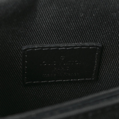 Louis Vuitton Monogram Eclipse S Lock Wearable Wallet Black 6 of 9