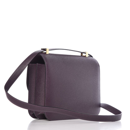 Hermes Epsom Constance 24 Raisin 3 of 23