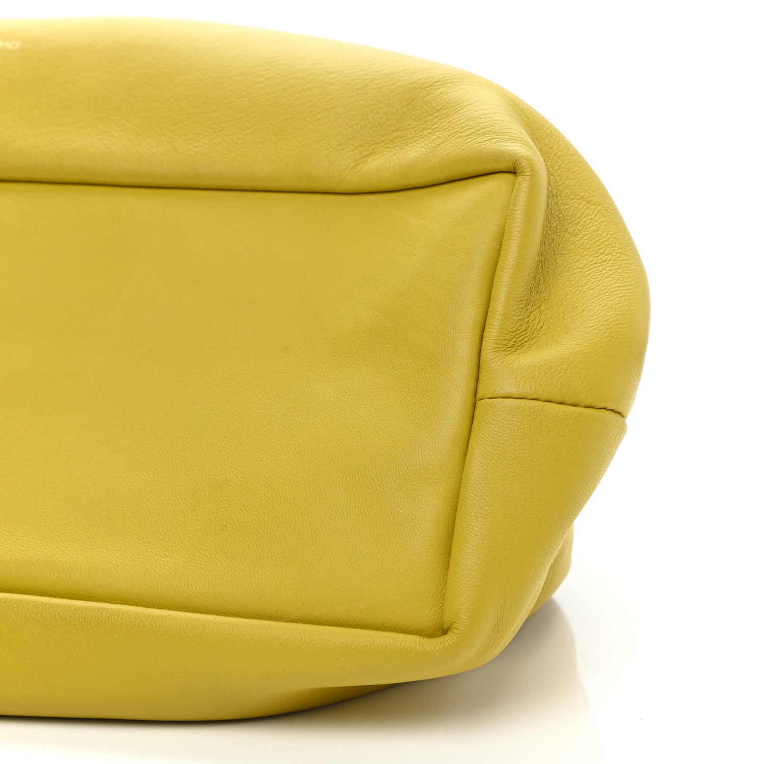 Mansur Gavriel Lambskin Cloud Clutch Pomelo 8 of 8