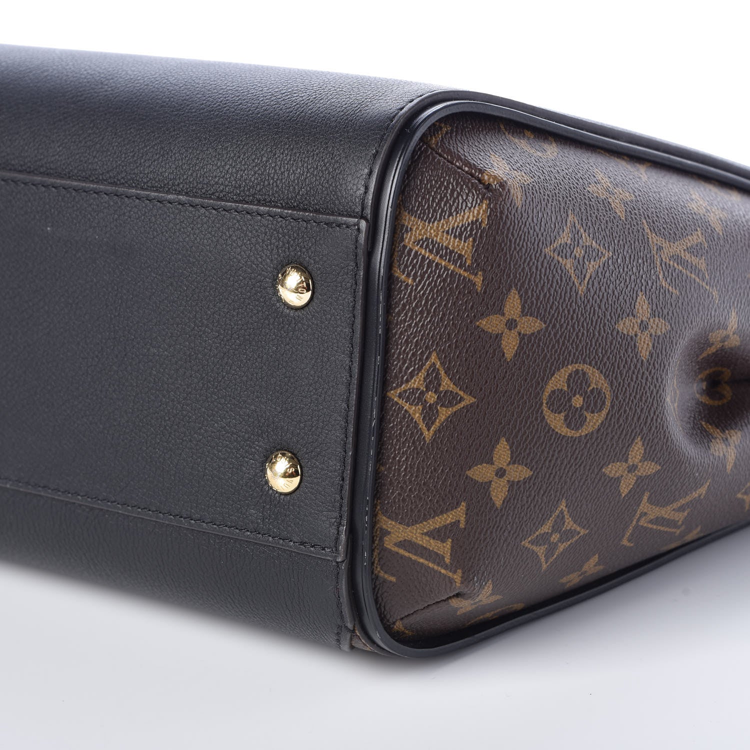 Louis Vuitton Calfskin Monogram Kimono Tote Black 6 of 9