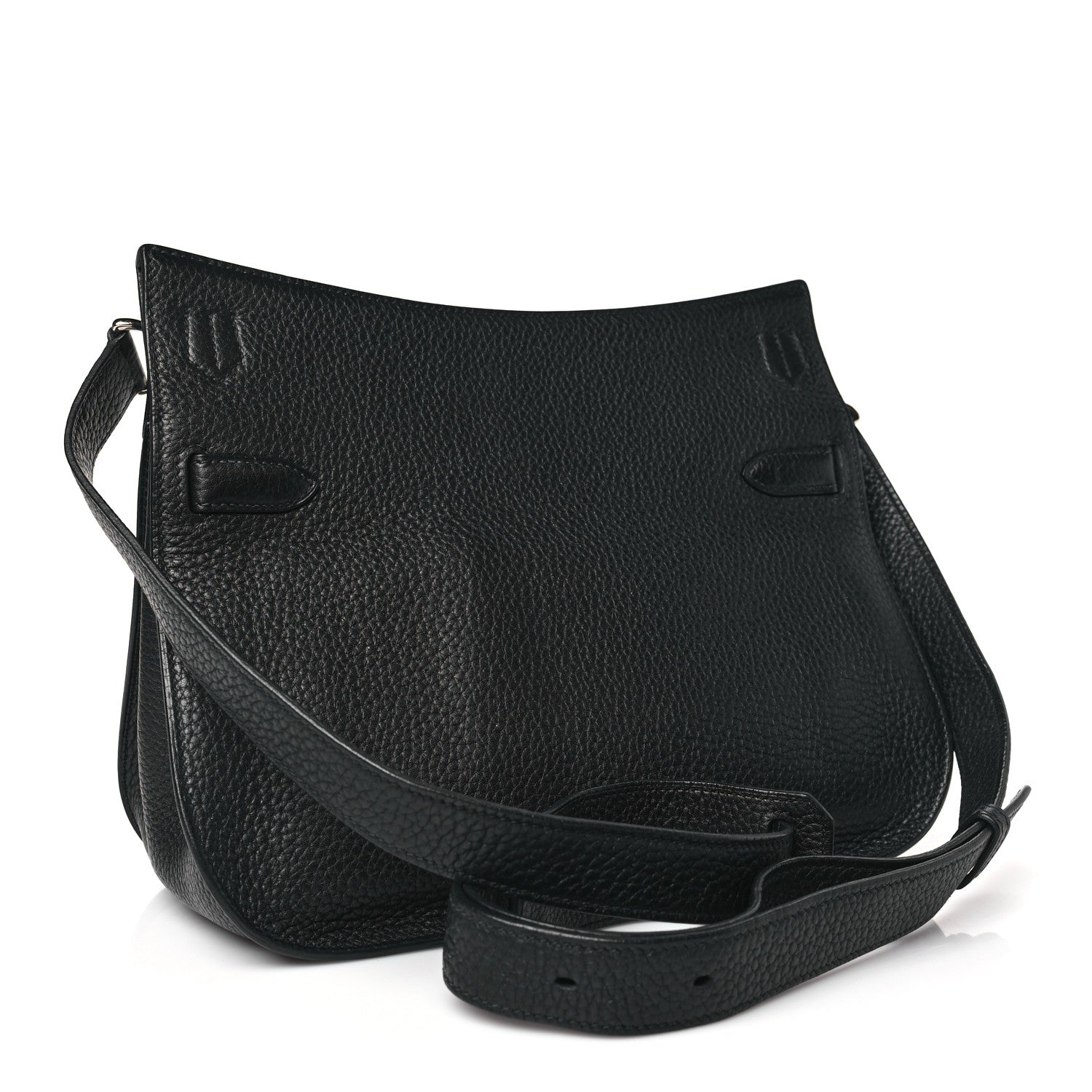 Hermes Taurillon Clemence Jypsiere 28 Black 3 of 10