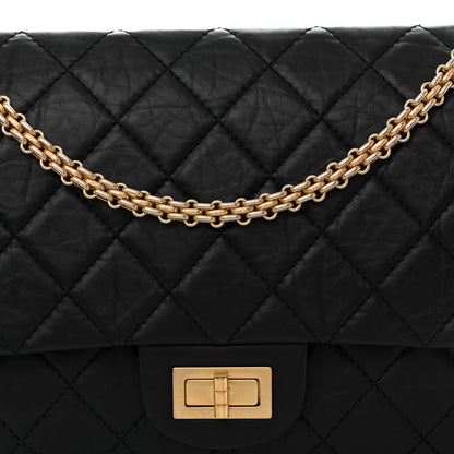 Chanel Aged Calfskin Quilted 2.55 Reissue 227 Flap Black 8 of 10