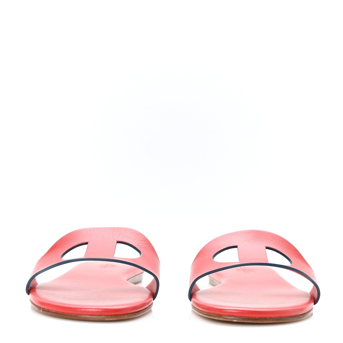 Calfskin Lisboa Sandals 36 Jasper Rouge