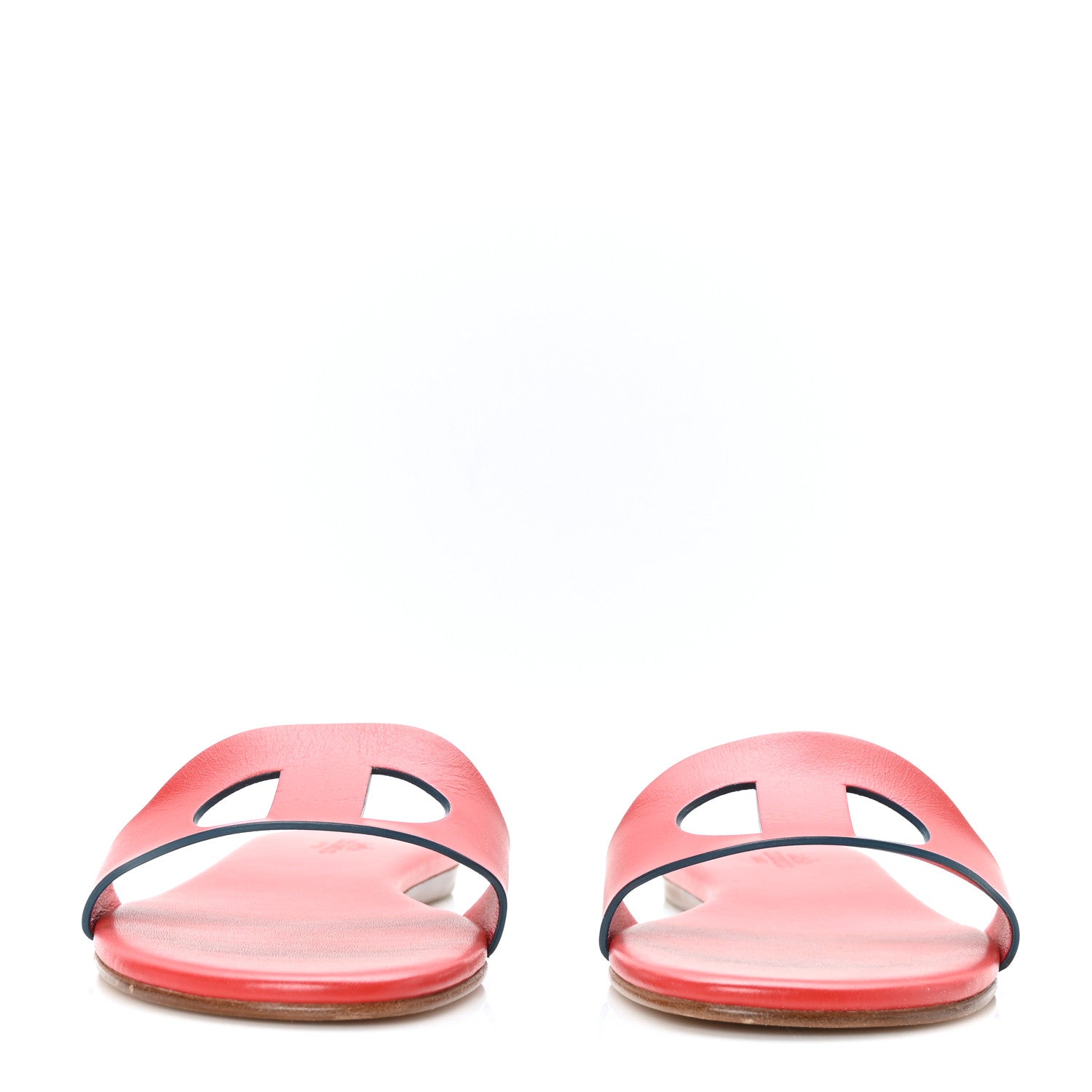 Hermes Calfskin Lisboa Sandals 36 Jasper Rouge 2 of 7