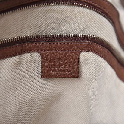 Gucci Pebbled Calfskin Medium Miss GG Top Handle Bag Light Cuir 7 of 14