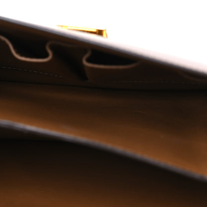 Celine Box Calfskin Medium Classic Box Flap Bag Camel 5 of 17