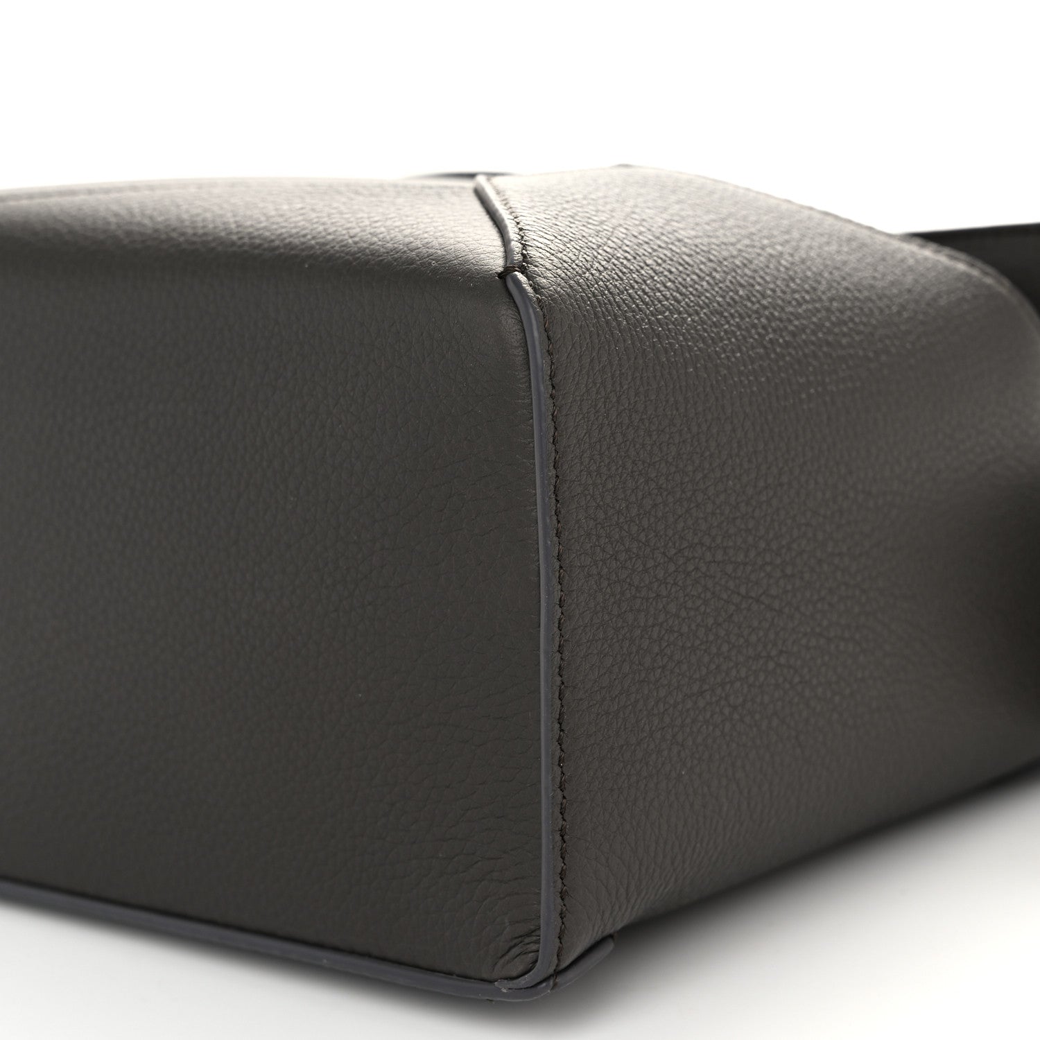 Loewe Soft Grained Calfskin Small Puzzle Edge Bag Dark Grey 9 of 9