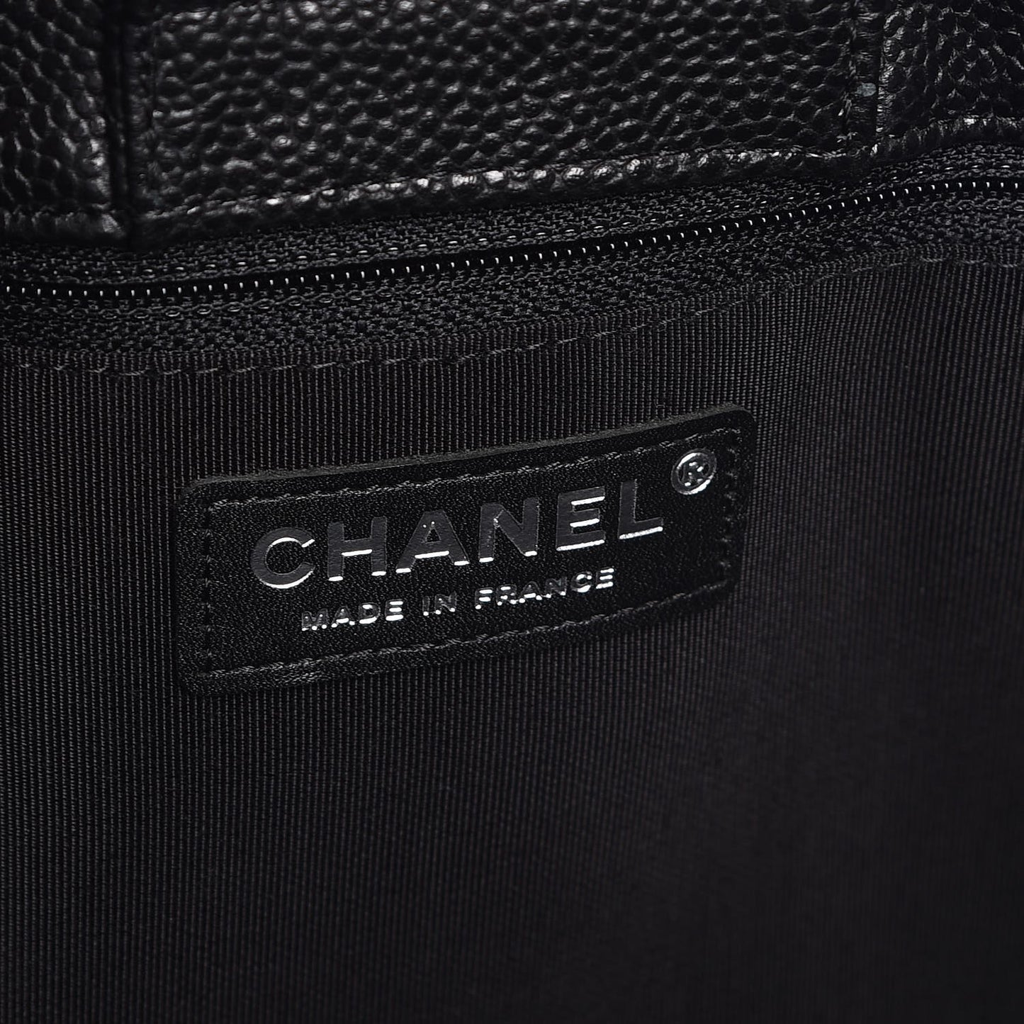 Calfskin Quilted Timeless Tote Black