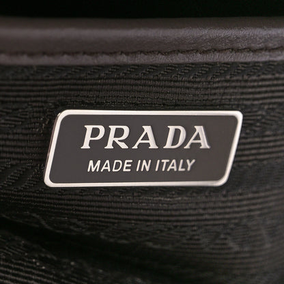 Prada Soft Calfskin Impunture Diagramme Day Backpack Bambu 6 of 8