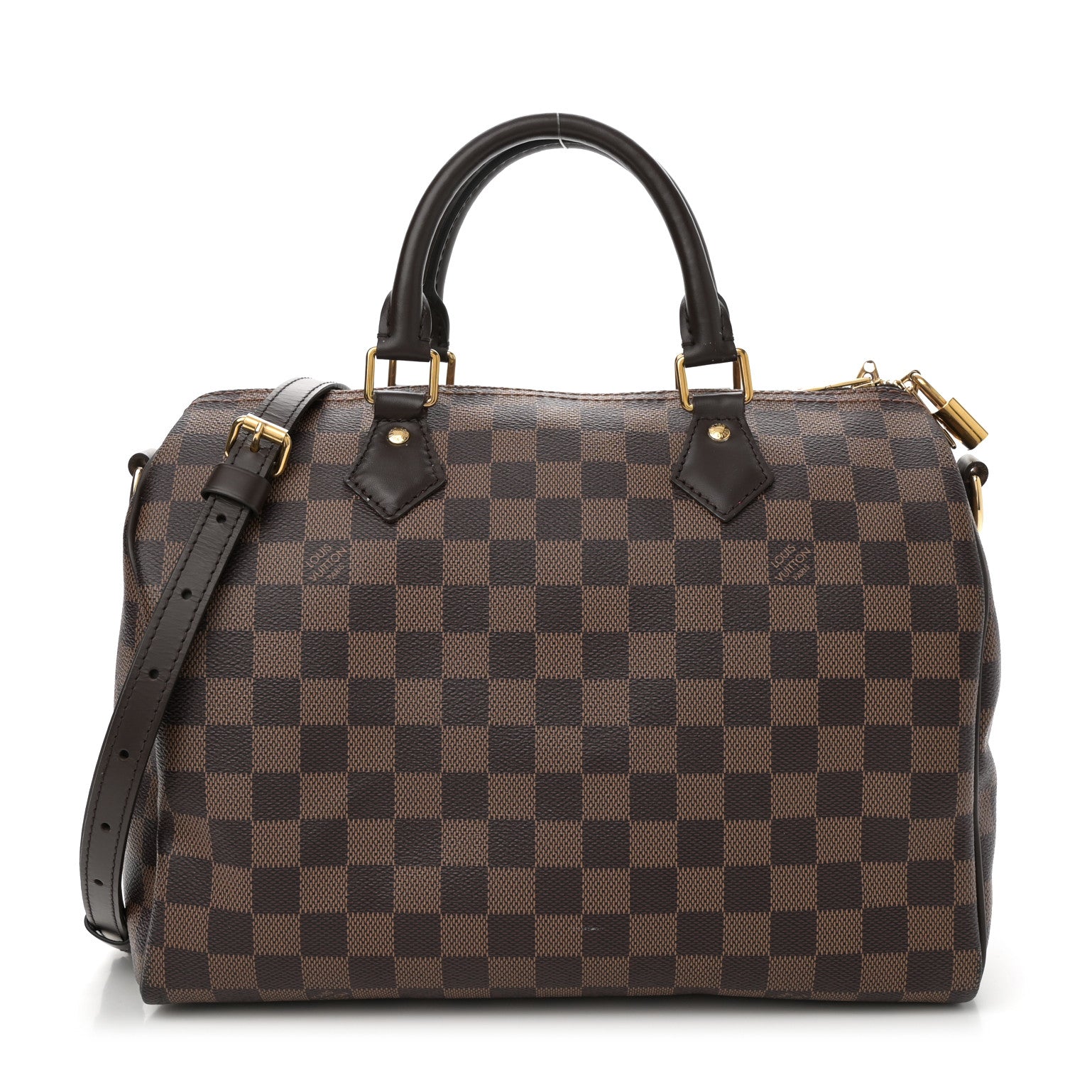 Louis Vuitton Damier Ebene Speedy Bandouliere 30 1 of 10