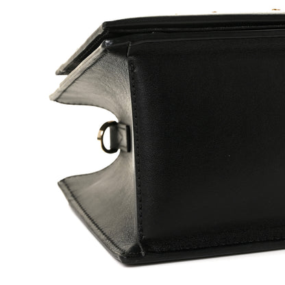 MCM Calfskin Lux Studded Milano Tote Black 11 of 14