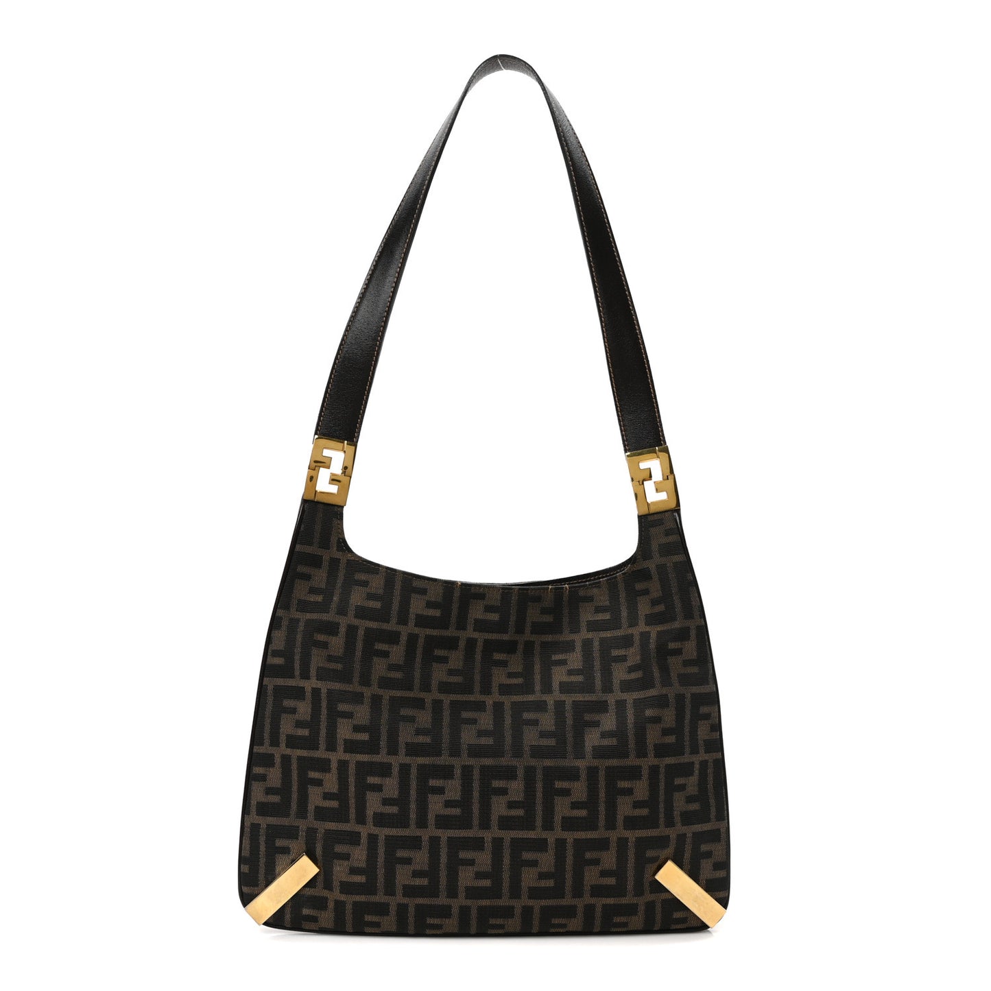Zucca Vitello Shoulder Bag Tobacco