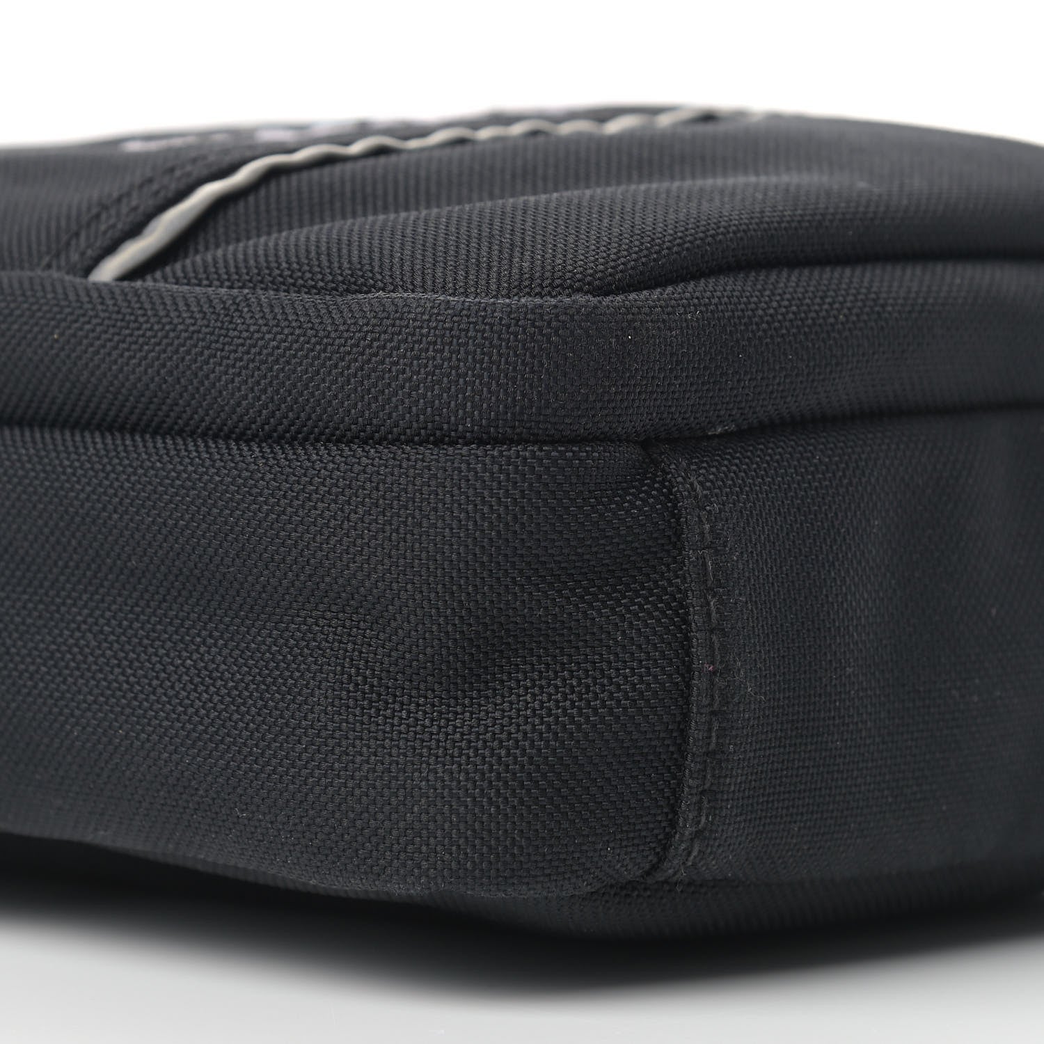 Balenciaga Recycled Nylon Small Sport Messenger Bag Black White 5 of 12