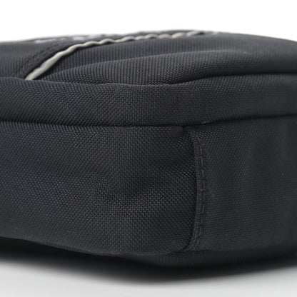 Balenciaga Recycled Nylon Small Sport Messenger Bag Black White 5 of 12