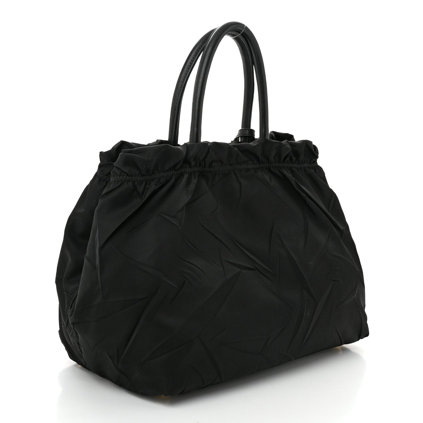 Tessuto Nylon Tassel Tote Black