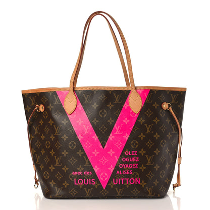 Louis Vuitton Monogram V Neverfull MM Grenade 3 of 9