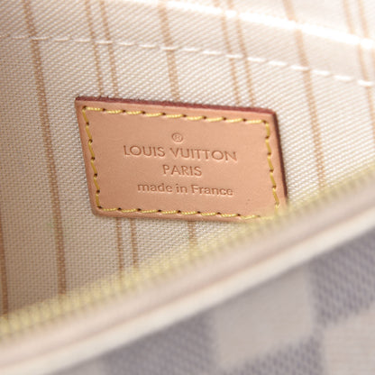 Louis Vuitton Damier Azur Neverfull MM GM Pochette 6 of 12