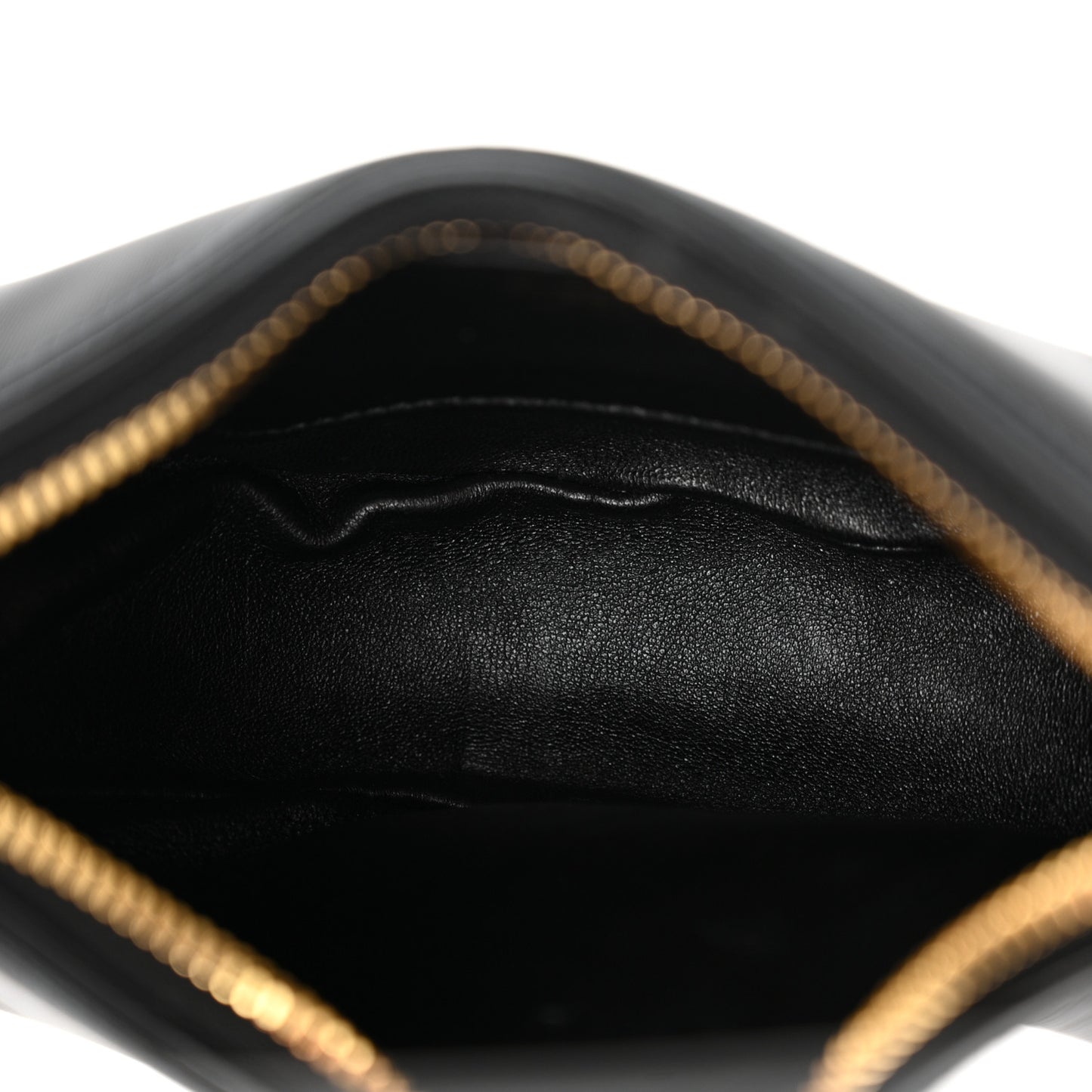 Re-Nylon Spazzolato Mini Arque Shoulder Bag Black