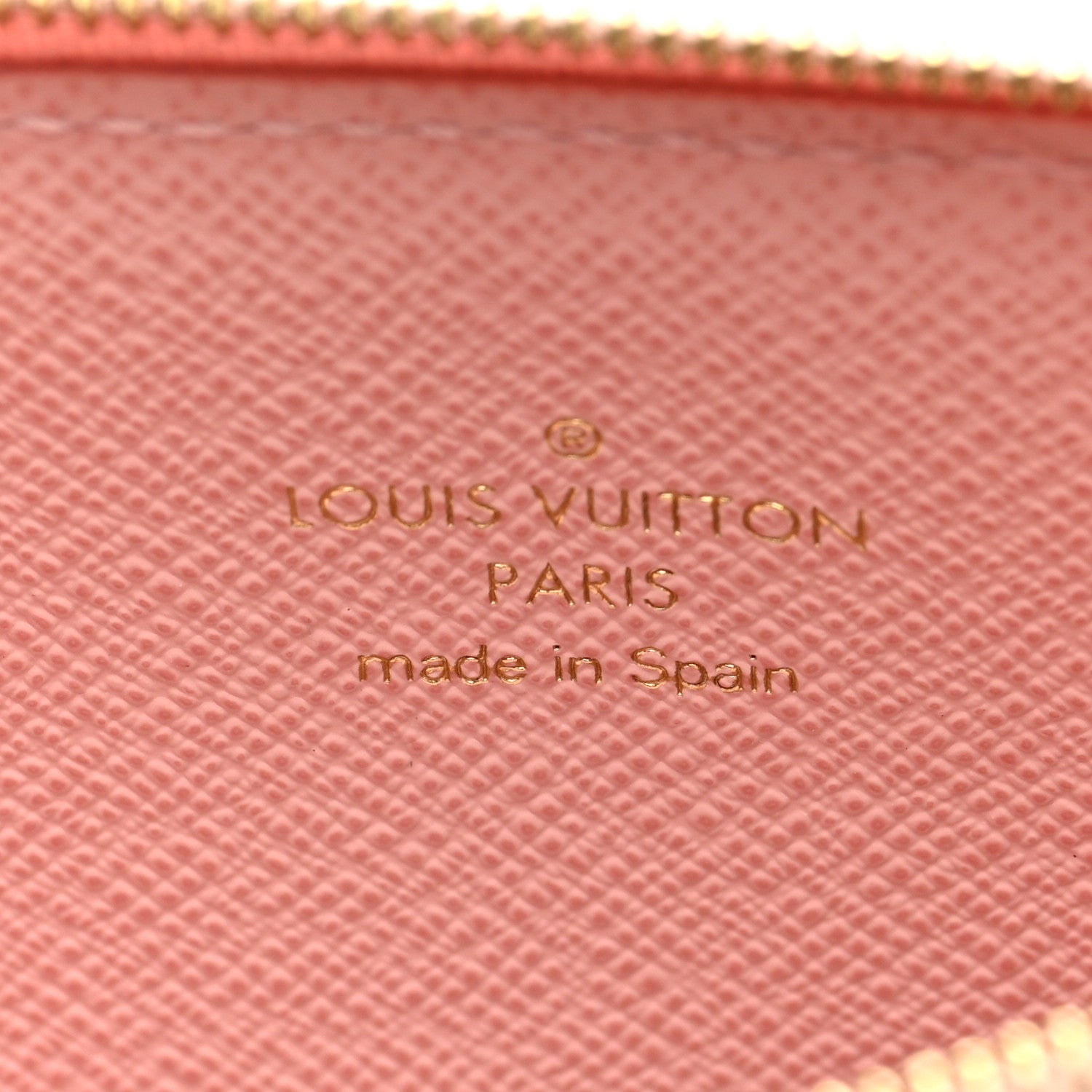 Louis Vuitton Damier Azur Slim Purse Rose Ballerine 6 of 6