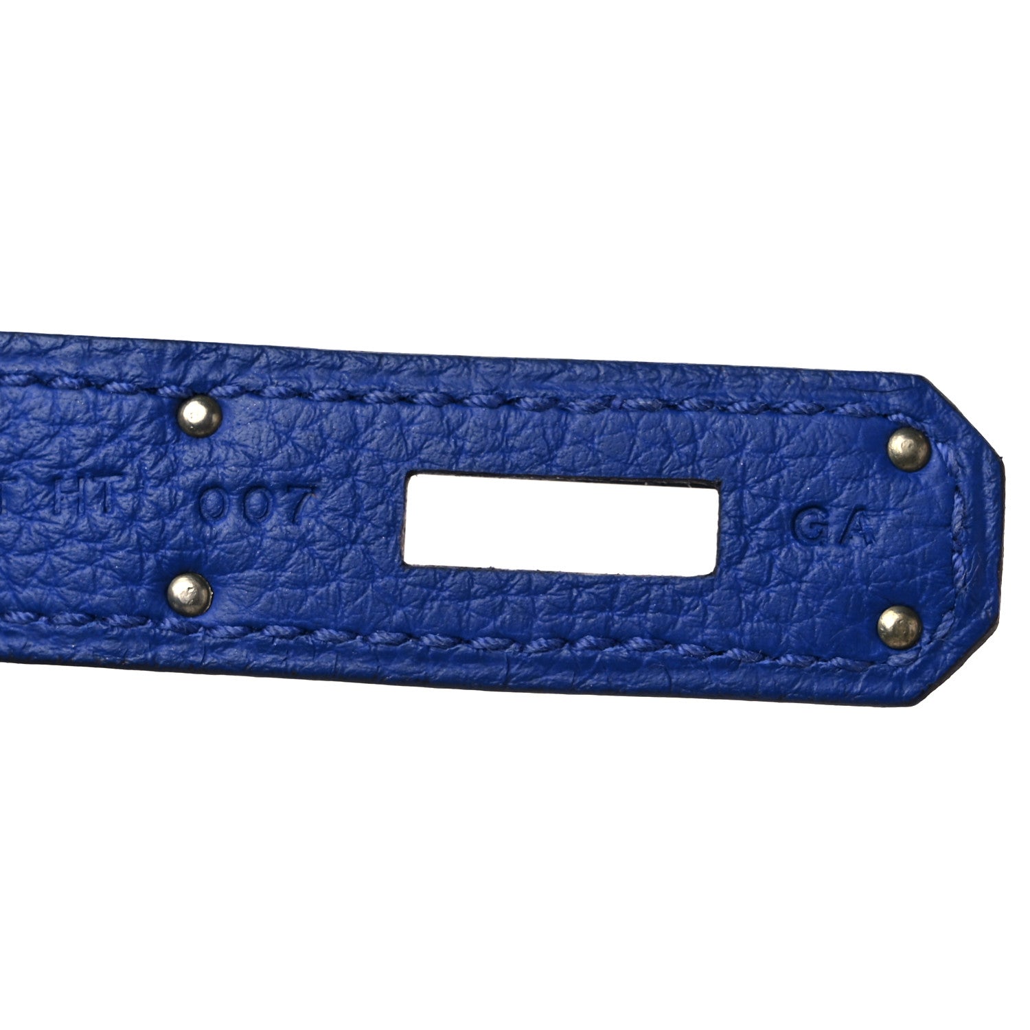 Hermes Togo Kelly Retourne 28 Bleu Electrique 7 of 12