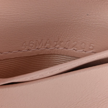 Christian Dior Lambskin Cannage My Dior Veronia Wallet Powder Pink 7 of 8