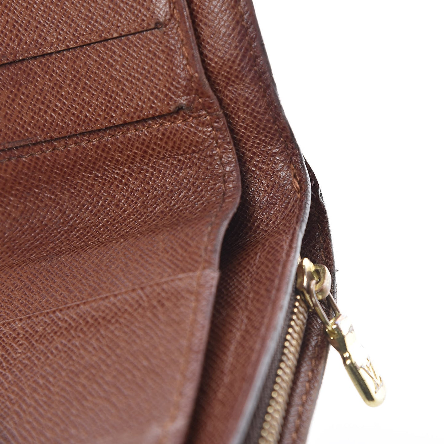 Monogram Compact Zippe Zipped Wallet