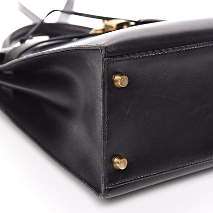 Hermes Box Kelly Sellier 32 Black 34 of 38