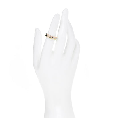 Cartier 18K Pink White Yellow Gold 4.8mm Vendome Louis Cartier Wedding Band Ring 51 5.75 2 of 4