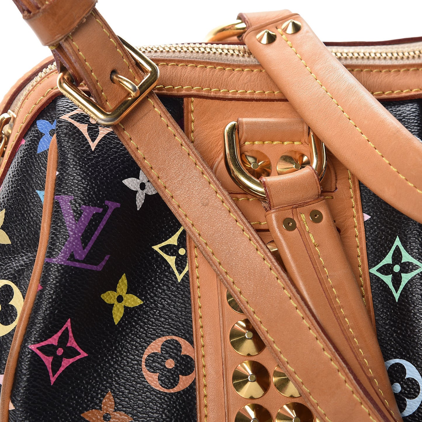 Monogram Multicolor Courtney MM Black