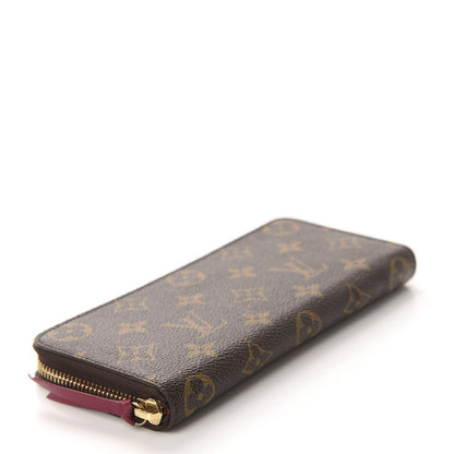 Louis Vuitton Monogram Clemence Wallet Fuchsia 4 of 8