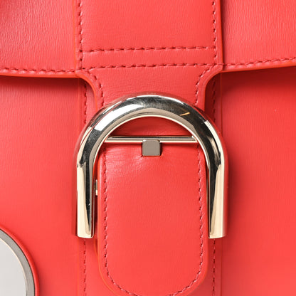 Delvaux Box Calfskin Mini Brillant Satchel Red 9 of 11