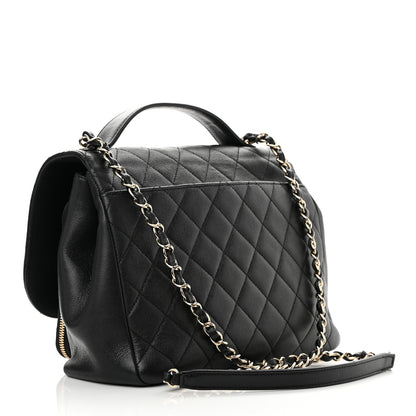 Chanel Caviar Quilted Large Business Affinity Flap Black 3 of 19
