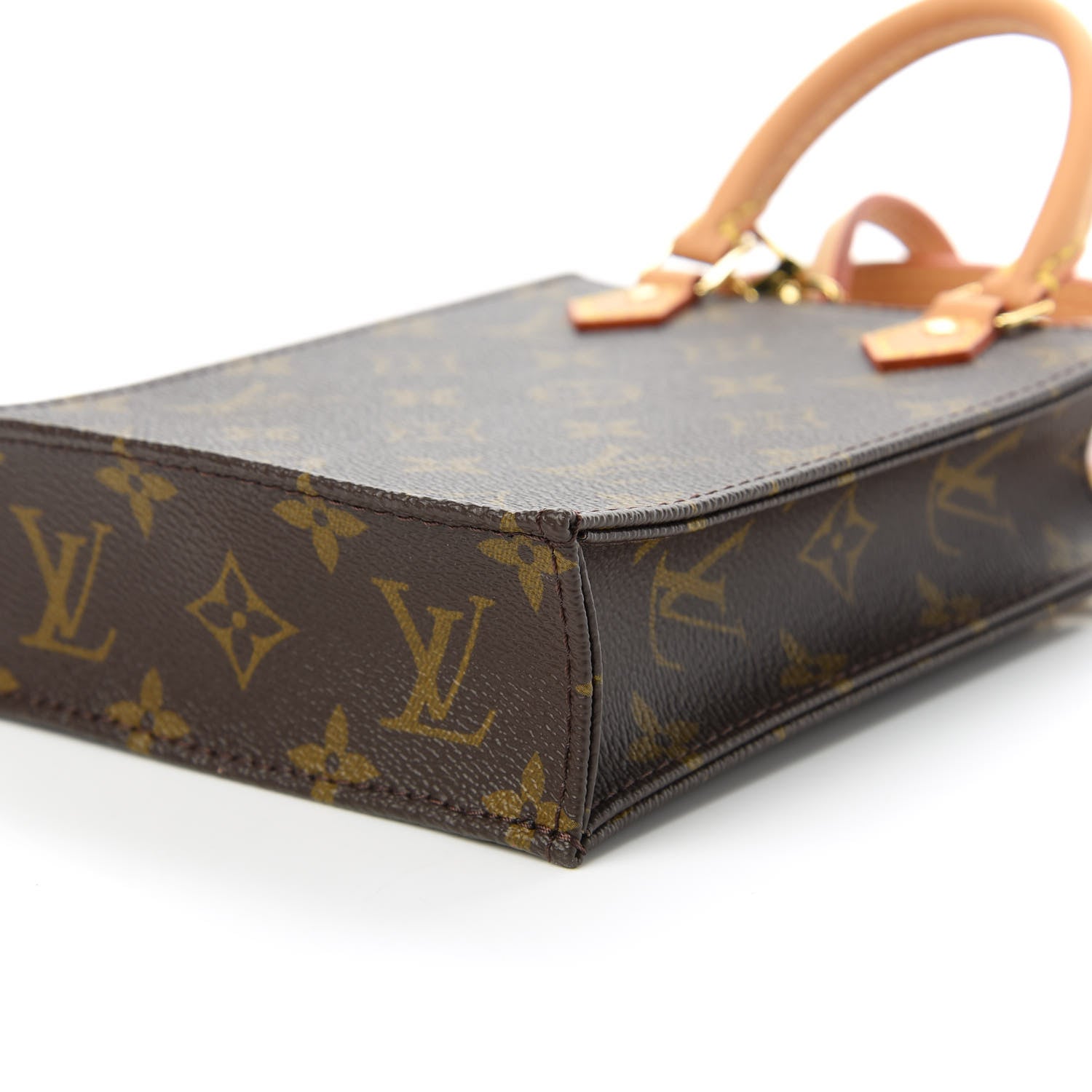 Louis Vuitton Monogram Petit Sac Plat 7 of 10