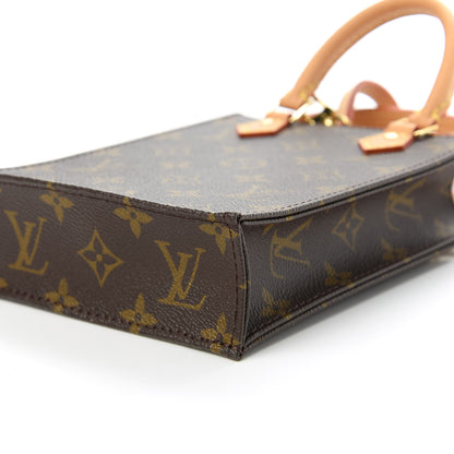 Louis Vuitton Monogram Petit Sac Plat 7 of 10
