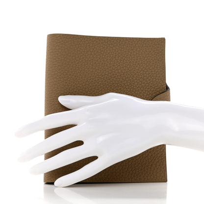 Hermes Togo Ulysse PM Agenda Cover Etoupe 2 of 8