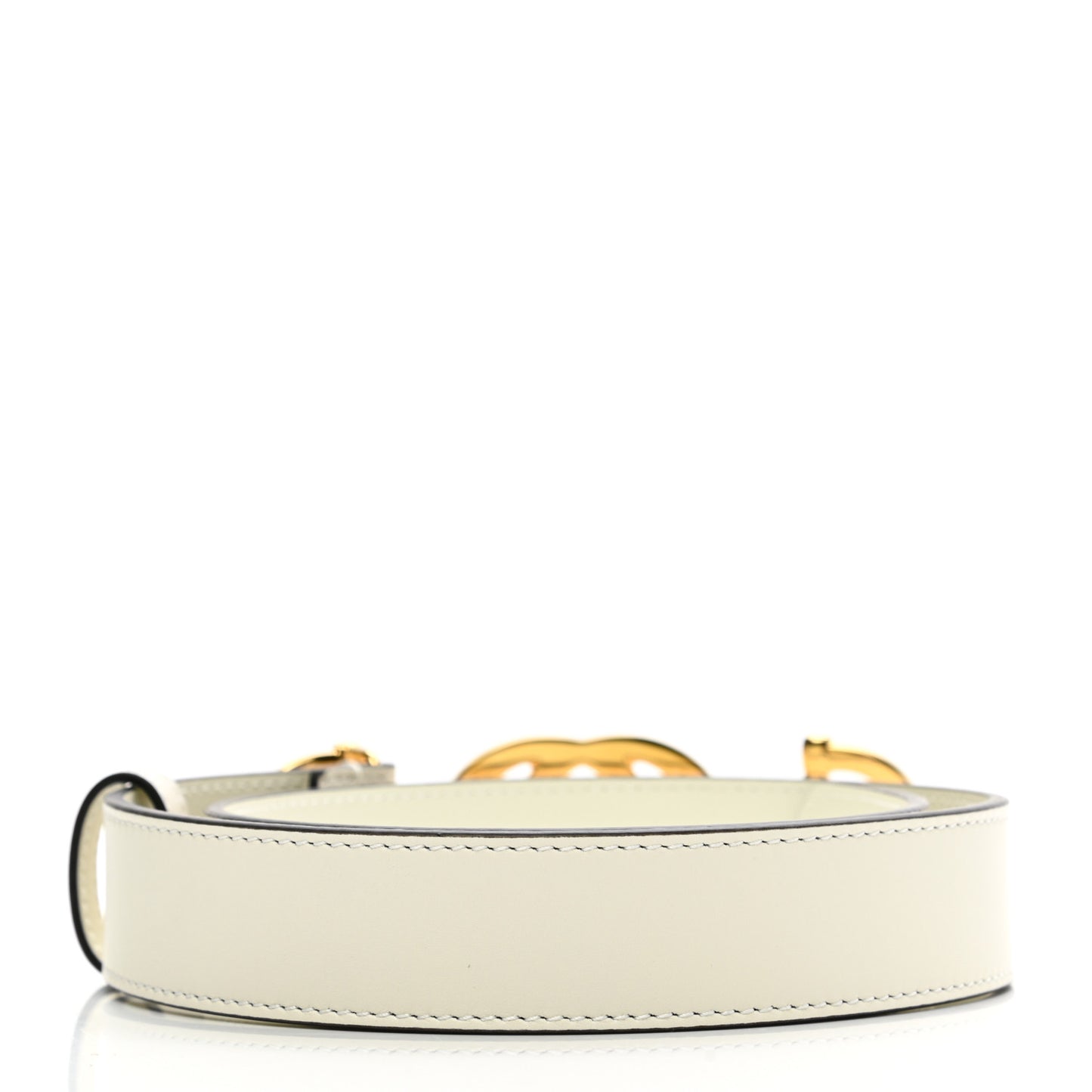 Moon Calfskin Zumi 30mm Belt 65 26 Off White