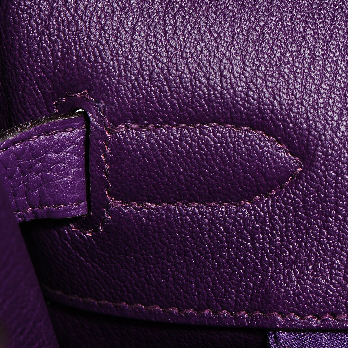 Taurillon Clemence Birkin 35 Ultraviolet