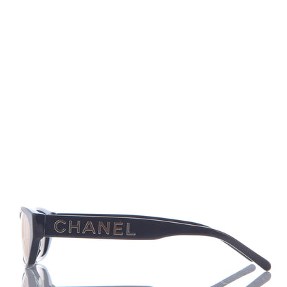 Chanel Rectangle Sunglasses 71280A Black 3 of 7